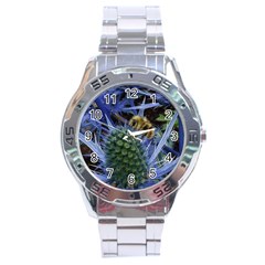 Chihuly Garden Bumble Stainless Steel Analogue Watch by BangZart