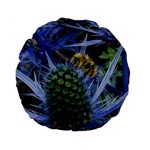 Chihuly Garden Bumble Standard 15  Premium Flano Round Cushions Front