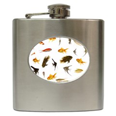 Goldfish Hip Flask (6 Oz) by BangZart