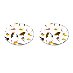 Goldfish Cufflinks (oval) by BangZart