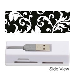 Vector Classicaltr Aditional Black And White Floral Patterns Memory Card Reader (stick)  by BangZart