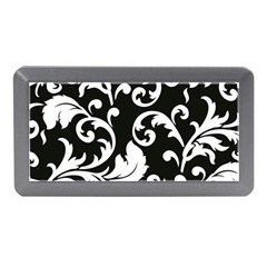 Vector Classicaltr Aditional Black And White Floral Patterns Memory Card Reader (mini) by BangZart