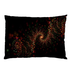 Multicolor Fractals Digital Art Design Pillow Case by BangZart