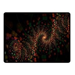 Multicolor Fractals Digital Art Design Fleece Blanket (small) by BangZart