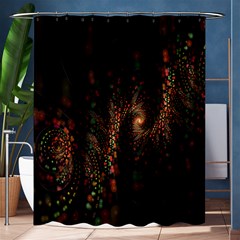 Multicolor Fractals Digital Art Design Shower Curtain 60  X 72  (medium)  by BangZart