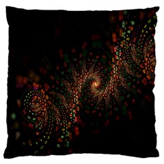 Multicolor Fractals Digital Art Design Standard Flano Cushion Case (one Side) by BangZart