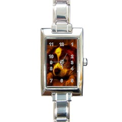 Cute 3d Dog Rectangle Italian Charm Watch by BangZart