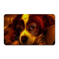 Cute 3d Dog Magnet (rectangular) by BangZart