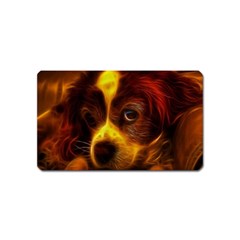 Cute 3d Dog Magnet (name Card) by BangZart