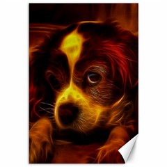 Cute 3d Dog Canvas 12  X 18   by BangZart