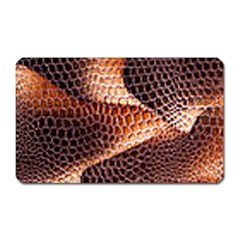 Snake Python Skin Pattern Magnet (rectangular) by BangZart