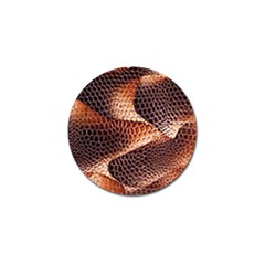 Snake Python Skin Pattern Golf Ball Marker (4 Pack) by BangZart