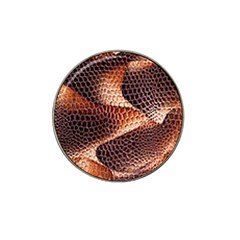 Snake Python Skin Pattern Hat Clip Ball Marker (4 Pack) by BangZart