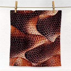 Snake Python Skin Pattern Face Towel by BangZart