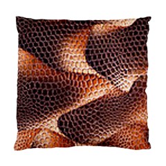 Snake Python Skin Pattern Standard Cushion Case (one Side) by BangZart