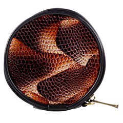 Snake Python Skin Pattern Mini Makeup Bags by BangZart