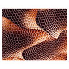 Snake Python Skin Pattern Double Sided Flano Blanket (medium)  by BangZart