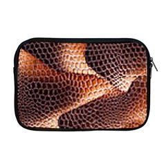 Snake Python Skin Pattern Apple Macbook Pro 17  Zipper Case by BangZart