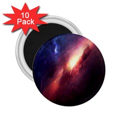 Digital Space Universe 2 25  Magnets (10 Pack)  by BangZart