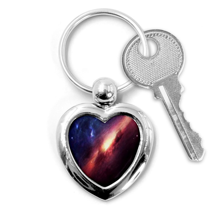 Digital Space Universe Key Chains (Heart) 