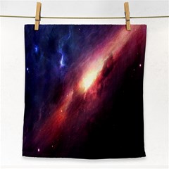 Digital Space Universe Face Towel by BangZart