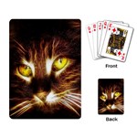 Cat Face Playing Card Back