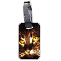 Cat Face Luggage Tags (two Sides) by BangZart