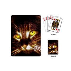 Cat Face Playing Cards (mini)  by BangZart