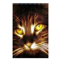 Cat Face Shower Curtain 48  X 72  (small)  by BangZart