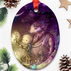 Cartoons Video Games Multicolor Ornament (oval) by BangZart