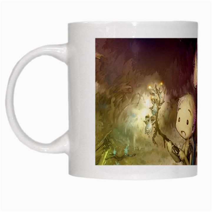 Cartoons Video Games Multicolor White Mugs