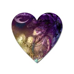 Cartoons Video Games Multicolor Heart Magnet by BangZart