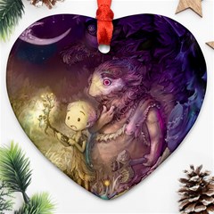 Cartoons Video Games Multicolor Heart Ornament (two Sides) by BangZart