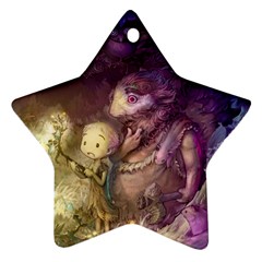 Cartoons Video Games Multicolor Star Ornament (two Sides) by BangZart