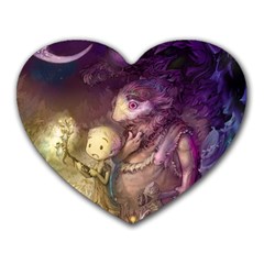 Cartoons Video Games Multicolor Heart Mousepads by BangZart