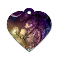 Cartoons Video Games Multicolor Dog Tag Heart (two Sides) by BangZart