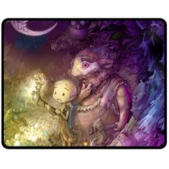 Cartoons Video Games Multicolor Double Sided Fleece Blanket (medium)  by BangZart