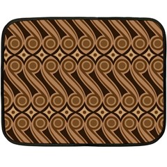 Batik The Traditional Fabric Fleece Blanket (mini) by BangZart