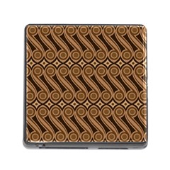 Batik The Traditional Fabric Memory Card Reader (square) by BangZart