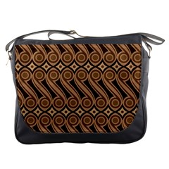 Batik The Traditional Fabric Messenger Bags by BangZart