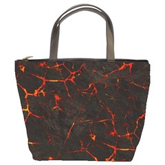 Volcanic Textures Bucket Bags by BangZart