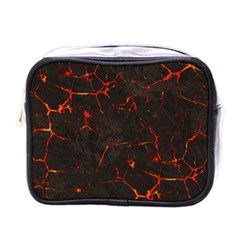 Volcanic Textures Mini Toiletries Bags by BangZart