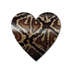 Snake Skin Olay Heart Magnet by BangZart