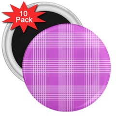 Seamless Tartan Pattern 3  Magnets (10 Pack) 