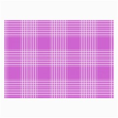 Seamless Tartan Pattern Large Glasses Cloth (2-side) by BangZart