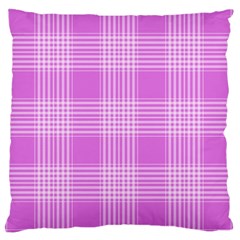 Seamless Tartan Pattern Large Cushion Case (two Sides) by BangZart