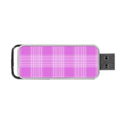 Seamless Tartan Pattern Portable Usb Flash (one Side) by BangZart