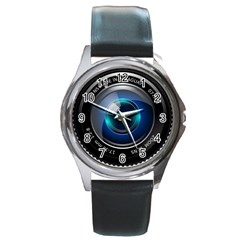 Camera Lens Prime Photography Round Metal Watch by BangZart