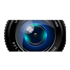 Camera Lens Prime Photography Satin Wrap by BangZart