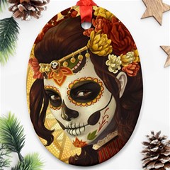 Fantasy Girl Art Ornament (oval) by BangZart